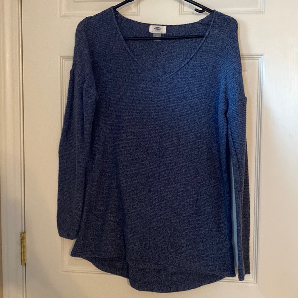 Deep Blue Old Navy V-Neck Sweater